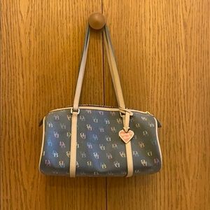 Dooney & Burke Rainbow DB small barrel bag